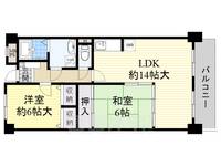 レジデンス佃の間取り