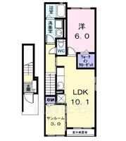 物件の間取り画像