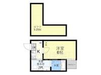 WEST 9 Mirror 2号館の間取り