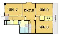 物件の間取り画像