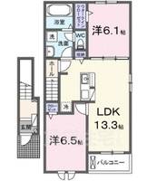 物件の間取り画像