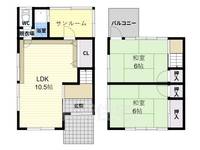 物件の間取り画像