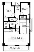 物件の間取り画像