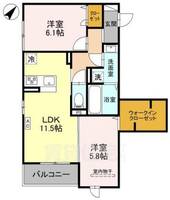 物件の間取り画像