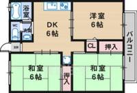 セジュール窪田の間取り