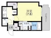 GENOVIA神戸湊川公園の間取り