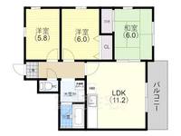 物件の間取り画像