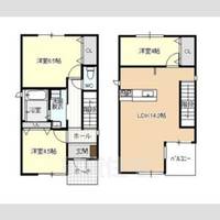 愛知県名古屋市中村区諏訪町3丁目(一戸建)の賃貸物件の間取り