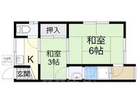 大和アパートの間取り