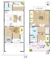 物件の間取り画像