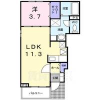 物件の間取り画像