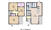 愛知県名古屋市名東区豊が丘(一戸建)の賃貸物件1の間取り
