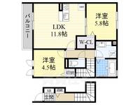 物件の間取り画像