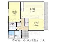 愛知県名古屋市緑区鳴丘2丁目の賃貸アパートの間取り