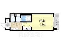 大阪府堺市堺区北三国ヶ丘町8丁の賃貸マンションの間取り