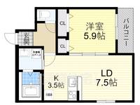 物件の間取り画像