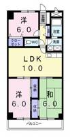 アルカザーレ国分西の間取り