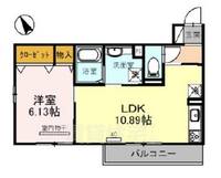 フラン岡の間取り
