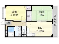 グランドール高鷲の間取り