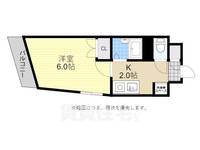 福岡県福岡市博多区東公園の賃貸マンションの間取り