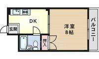 萩原マンションの間取り