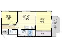 セゾン東之町の間取り