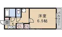 大阪府摂津市別府1丁目の賃貸マンションの間取り