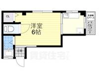 大阪府大阪市都島区東野田町1丁目の賃貸マンションの間取り