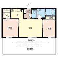 シャーメゾンカーサの間取り