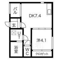 グランツ広路通の間取り