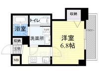 Luxe尼崎westの間取り