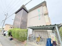 富家マンションの外観