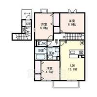 フローリッシュ瀬田Aの間取り