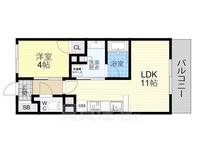 PHOERME TENNOJI Eastの間取り