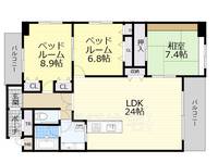 物件の間取り画像