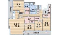物件の間取り画像