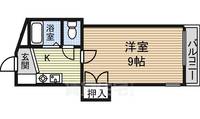 愛知県名古屋市千種区春岡1丁目の賃貸マンションの間取り
