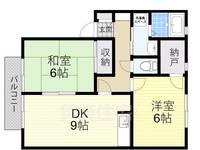 カサフェリスA棟の間取り