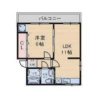 ツインズフラットS棟の間取り