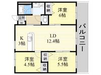 物件の間取り画像