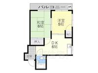 マスターズエル鳳南581403の間取り