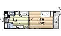 レストポイント園山の間取り