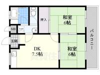 西川マンションの間取り