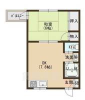 サンハイツ三野の間取り