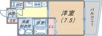 CITYSPIRE神戸元町11206の間取り