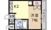 物件の間取り画像