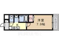 愛知県名古屋市千種区若水3丁目の賃貸マンションの間取り