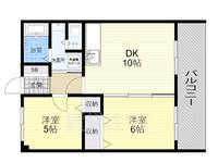 サンコーポ平野の間取り