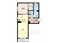 大阪府堺市堺区南安井町6丁の賃貸マンションの間取り