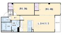 タカロク エデンの間取り
